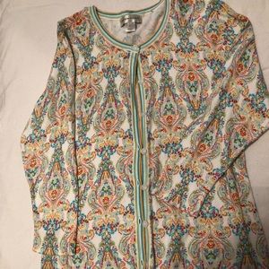 💛💛Christopher & Banks Pattern Cardigan